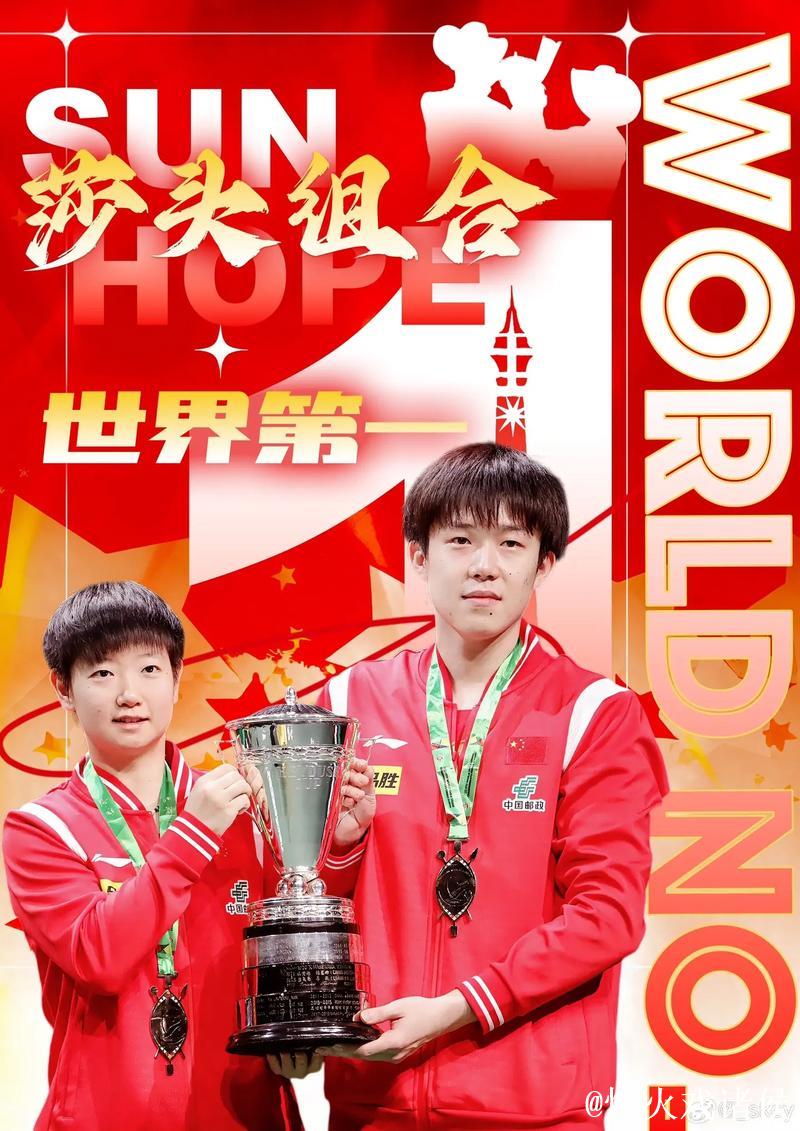 孙颖莎蝉联179周女单榜首,王楚钦以9925分领先男单 孙颖莎蝉联179周女单榜首,王楚钦以9925分领先男单